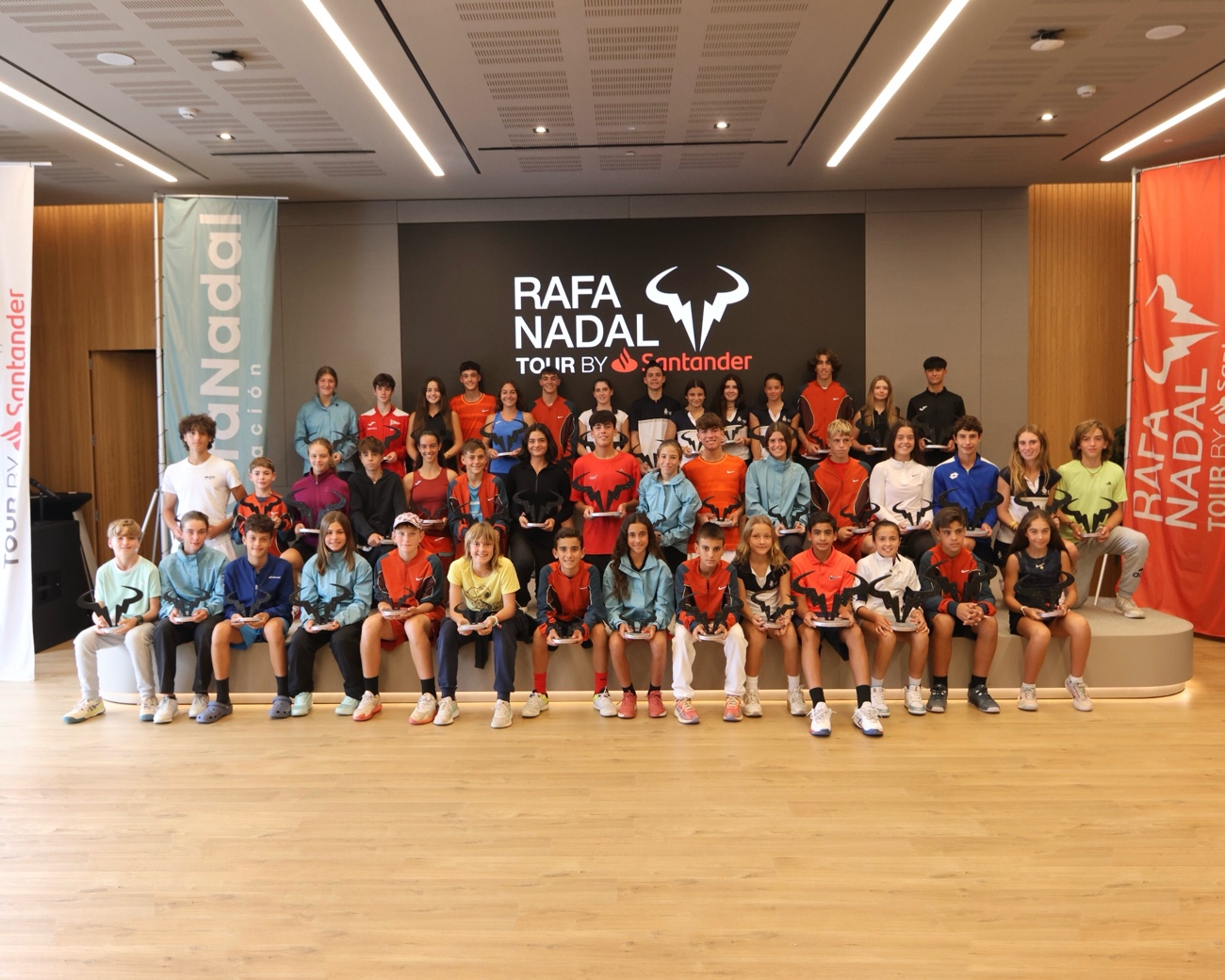 Finaliza la última etapa del Rafa Nadal Tour by Santander Smart